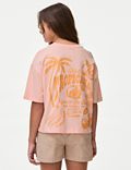 Pure Cotton Squeeze The Day Graphic T-Shirt (6-16 Yrs)