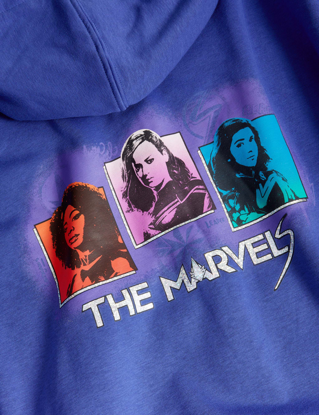 Cotton Rich Marvel™ Print Zip Hoodie (6-16 Yrs) image 5