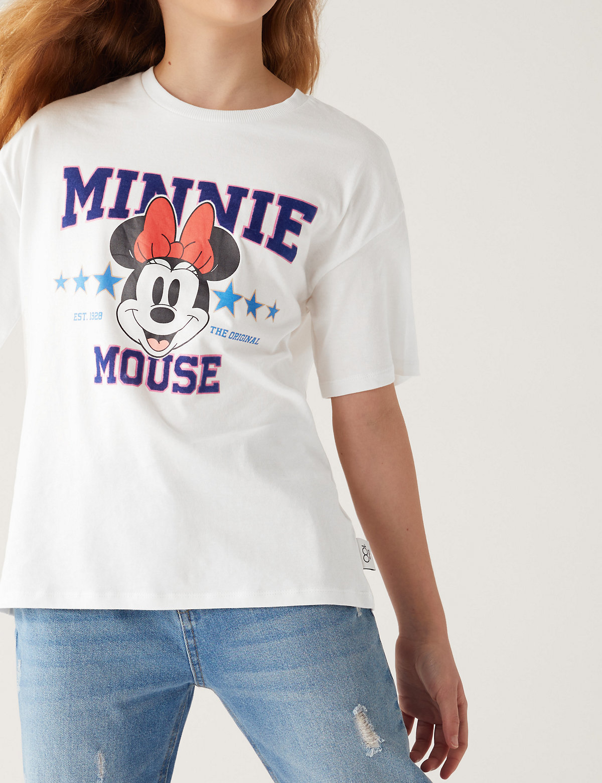 Pure Cotton Minnie™ Slogan T-Shirt