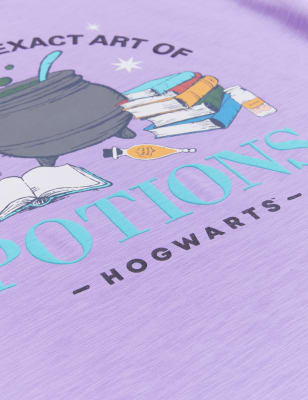 

Girls M&S Collection Harry Potter™ Pure Cotton Potions T-Shirt (6-16 Yrs) - Purple, Purple