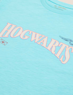 

Girls M&S Collection Harry Potter™ Pure Cotton T-Shirt (6-16 Yrs) - Aqua, Aqua