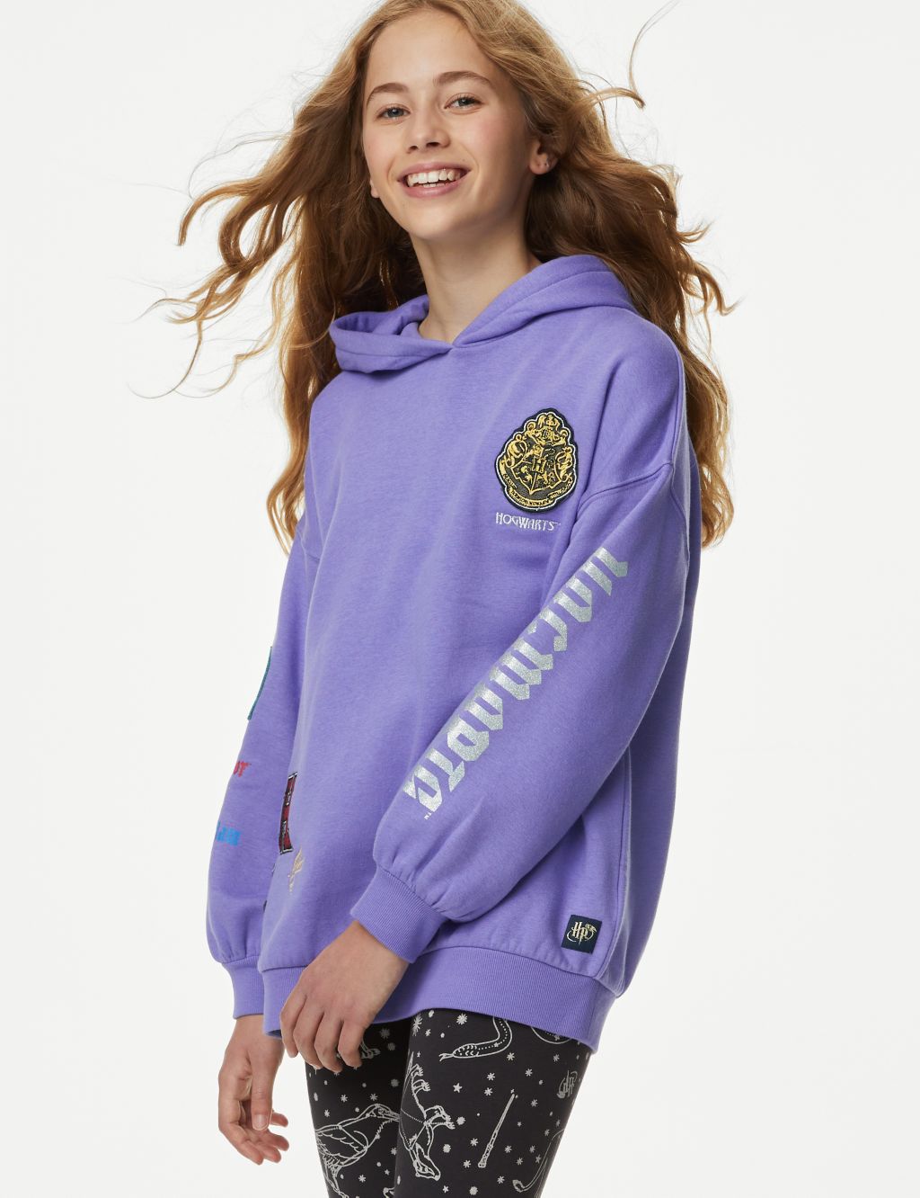 Cotton Rich Harry Potter™ Hoodie (6-16 Yrs) image 3