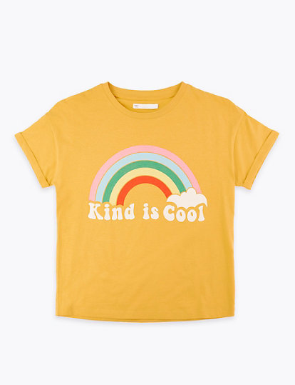 Cotton Kind is Cool Slogan T-Shirt (6-16 Yrs)