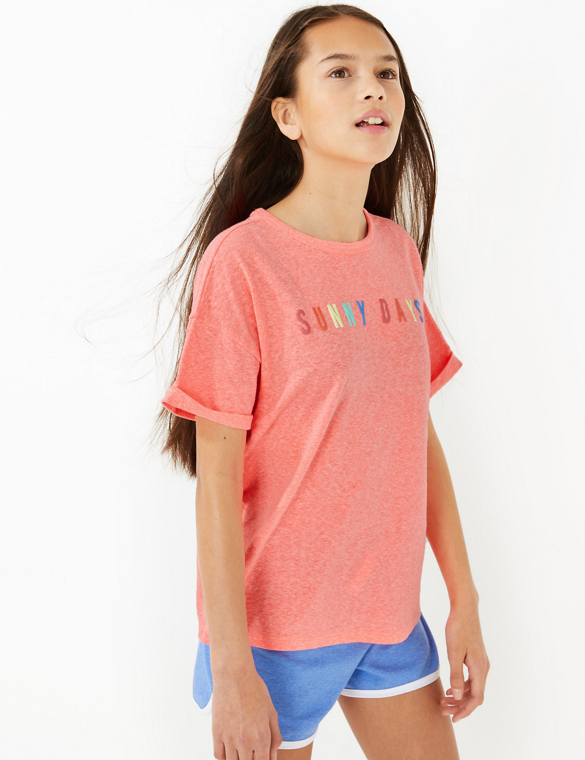 Rainbow Sunny Days Graphic T-Shirt (6-16 Yrs)