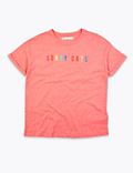 Rainbow Sunny Days Graphic T-Shirt (6-16 Yrs)