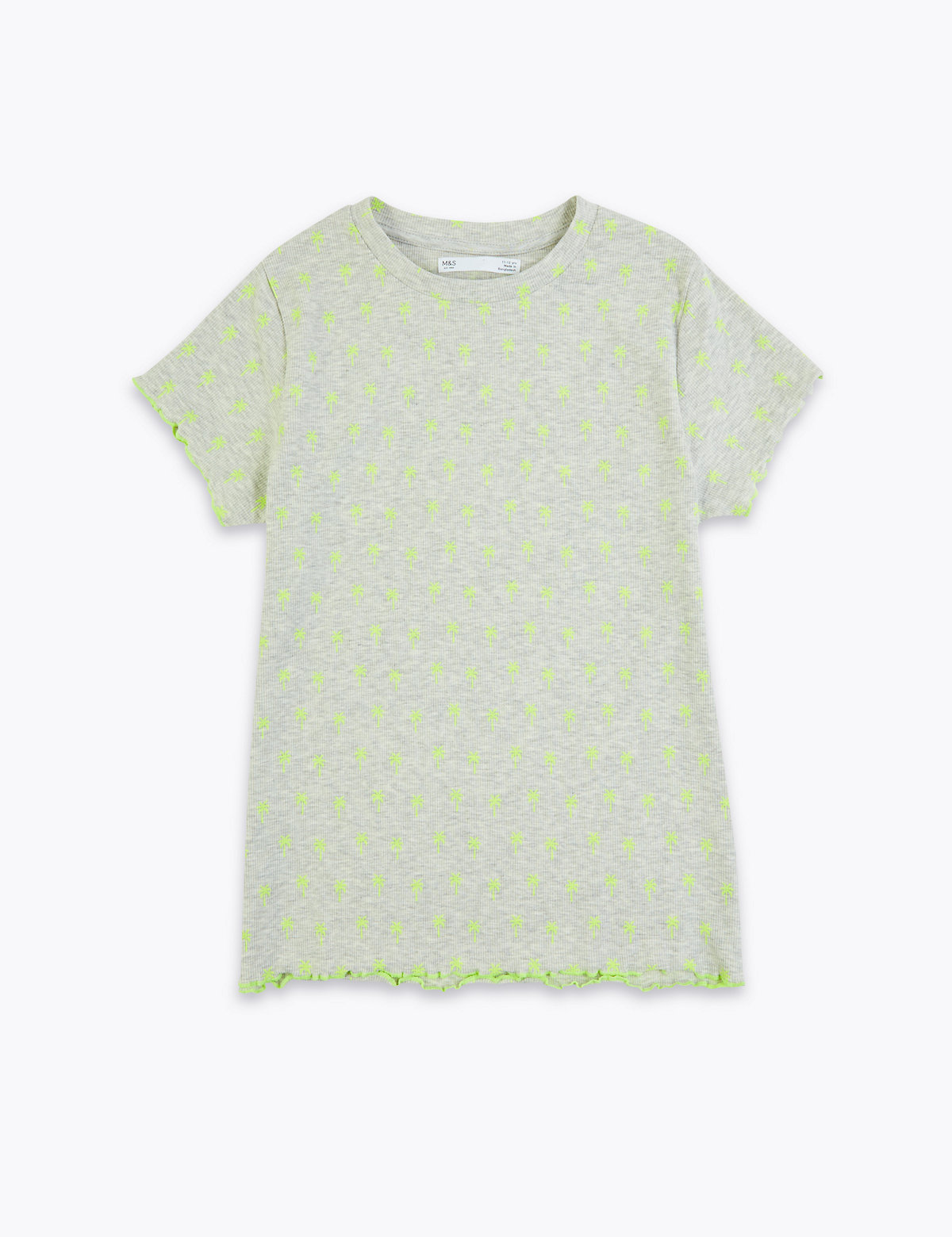 Cotton Palm Print T-Shirt (6-16 Yrs)