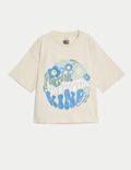 Pure Cotton SmileyWorld® Slogan Shirt (6-16 Yrs)