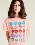 Organic Pure Cotton Smile T-shirt (6-14 Yrs)