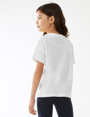 

Girls M&S Collection Pure Cotton Dog T-Shirt (6-16 Yrs) - White, White