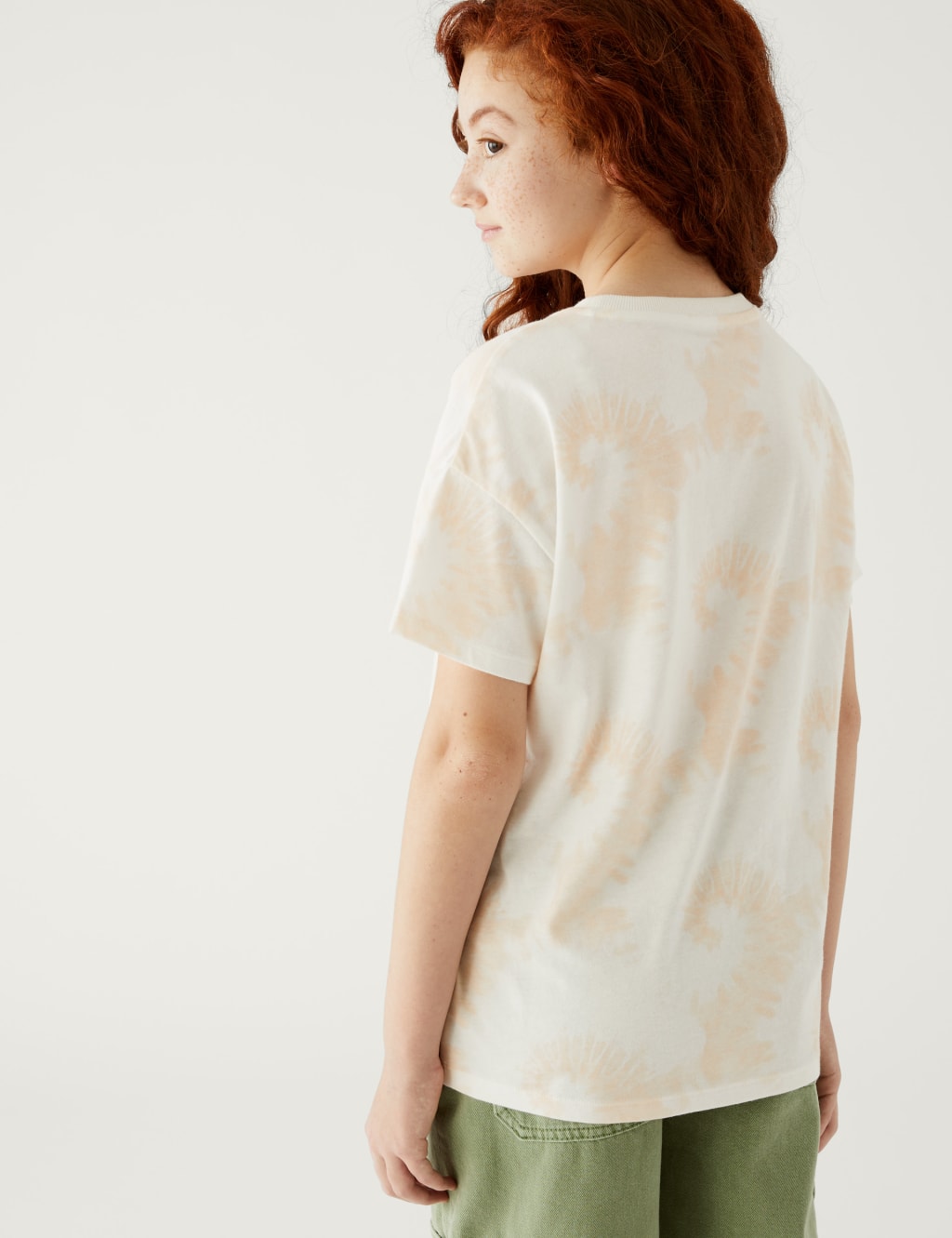 Pure Cotton Tie Dye Butterfly T-Shirt (6-16 Yrs) image 3