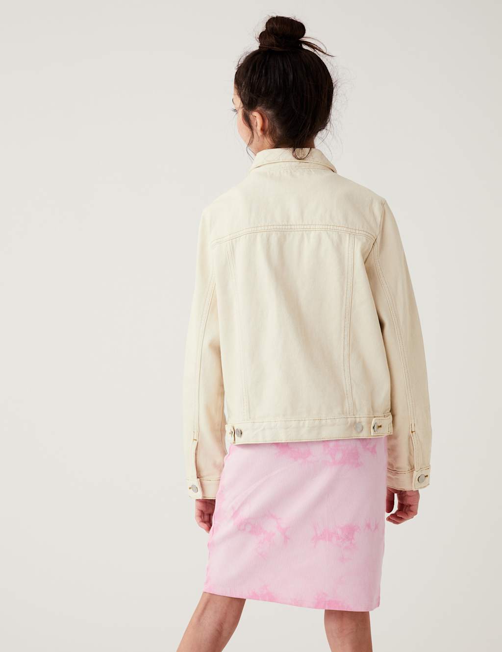 Pure Cotton Denim Jacket (6-16 Yrs) image 3