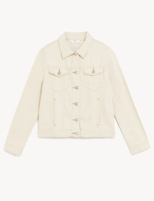 

Girls M&S Collection Denim Jacket (6 - 16 Yrs) - Ecru, Ecru
