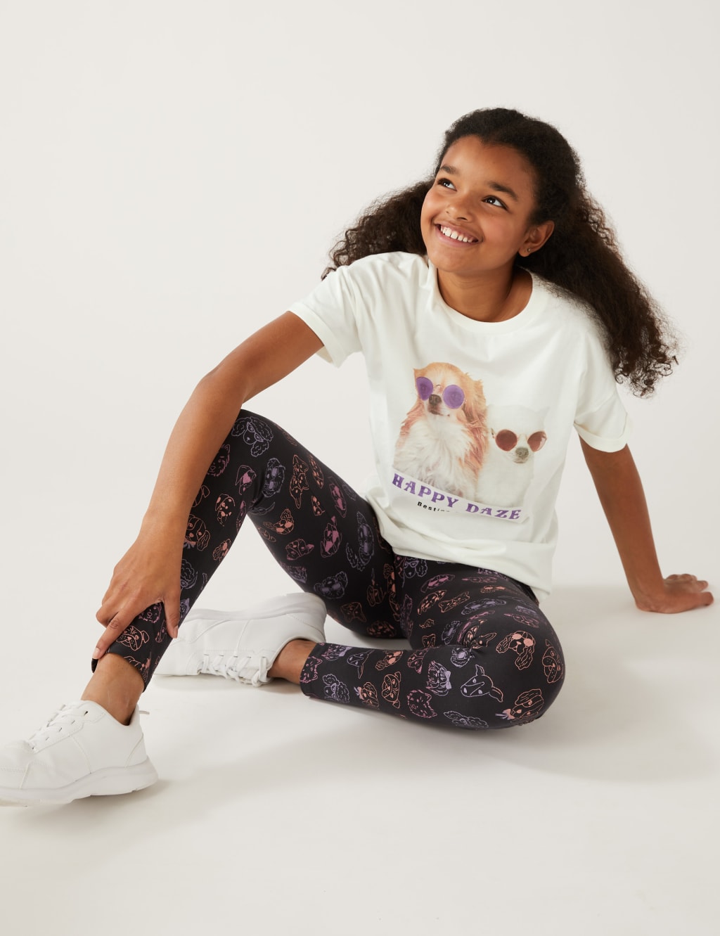 Pure Cotton Dog T-Shirt (6-16 Yrs) image 1