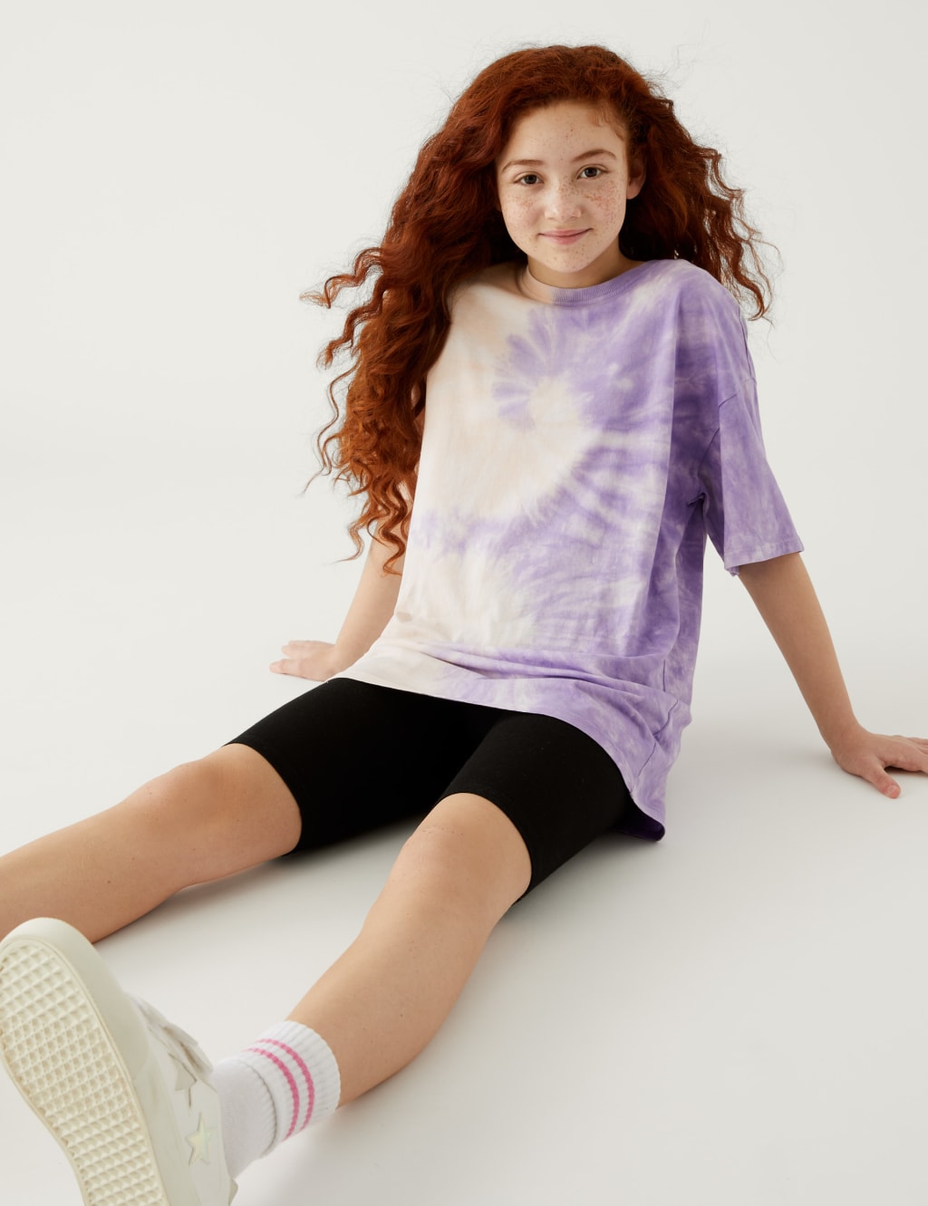 Pure Cotton Tie Dye T-Shirt (6-16 Yrs) image 1