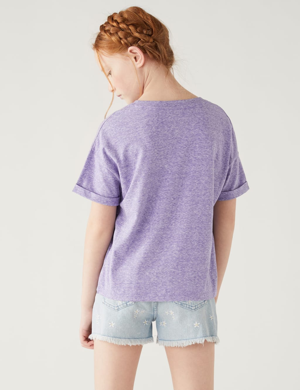 Cotton Blend California Slogan T-Shirt (6-16 Yrs) image 3