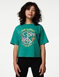 Pure Cotton Peace Graphic T-Shirt (6-16 Yrs)