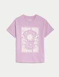 Pure Cotton Cosmic Graphic T-Shirt (6-16 Yrs)