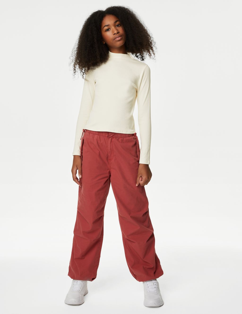 Cotton Rich Ribbed Top (6-16 Yrs) image 3