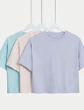 Pack de 3 camisetas de algodón (6-16&nbsp;años)