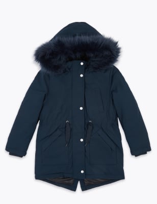 m & s girls coats