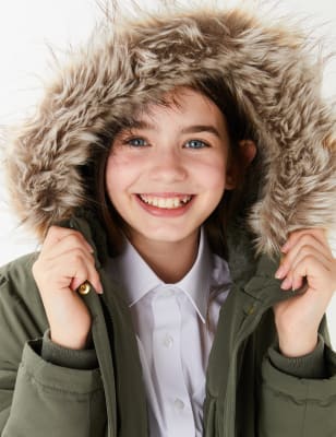 m&s girls coats