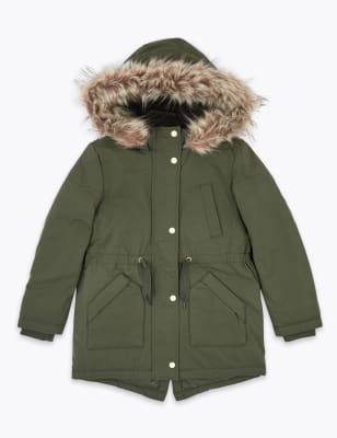 childrens winter coats marks and spencer