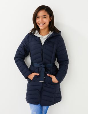 Manteau long et matelassé, doté de la technologie Stormwear™ (du 6 au 16 ans) - Navy
