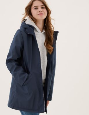 

Girls M&S Collection Stormwear™ Fur Lined Fisherman Coat (6-16 Yrs) - Navy, Navy