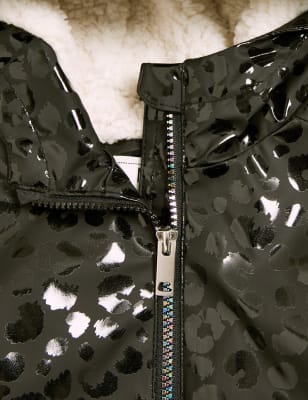 Animal print outlet raincoat