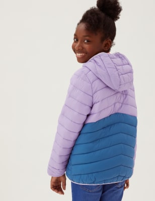 

M&S Collection Wattierte, leichte Stormwear™-Jacke (2-16 Jahre) - Lilac, Lilac