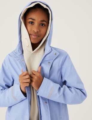 

M&S Collection Stormwear™-Seemannsmantel mit Teddyfutter (6-16 J.) - Blue, Blue