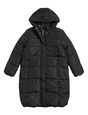 

Girls M&S Collection Stormwear™ Longline Padded Coat (6-16 Yrs) - Black, Black