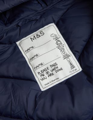 

M&S Collection Leichter, lang geschnittener Stormwear™-Mantel (6-16 Jahre) - Navy, Navy