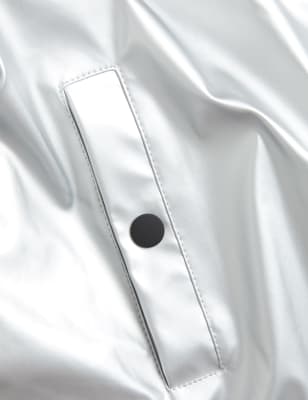 

M&S Collection Abrigo estilo pescador de efecto metalizado con Stormwear™(6-16 años) - Silver, Silver