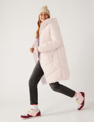 

M&S Collection Abrigo con relleno con Stormwear™ (6-16 años) - Soft Pink, Soft Pink