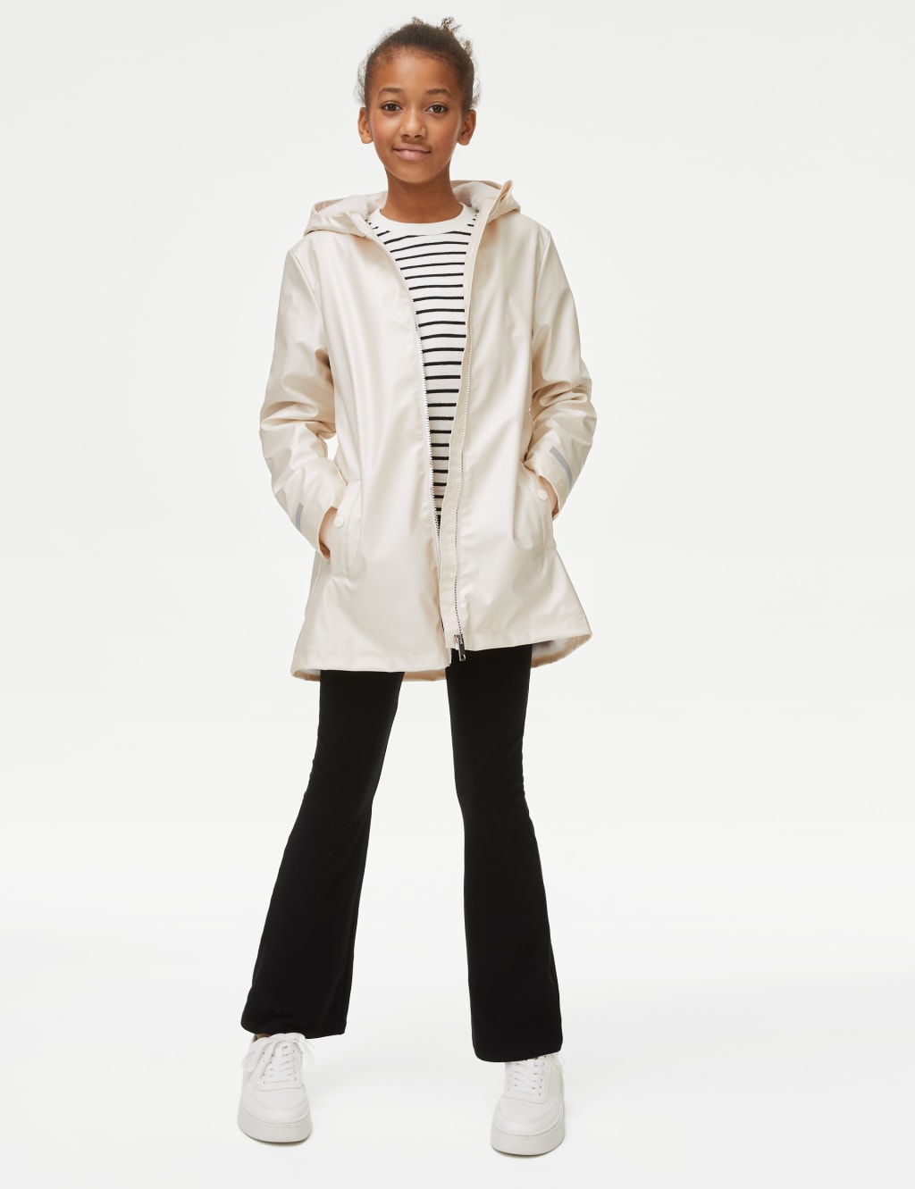 Stormwear™ Metallic Fisherman Coat (6-16 Yrs) image 2