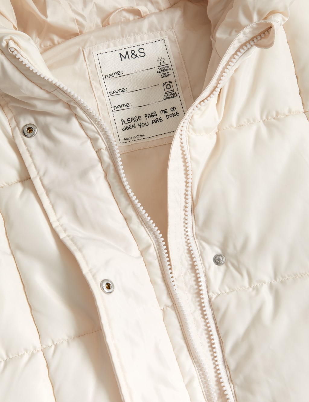 Stormwear™ Hooded Padded Longline Gilet (6-16 Yrs) image 7