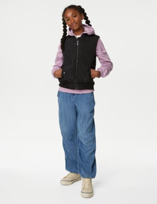 

Girls M&S Collection Stormwear™ Padded Gilet (6-16 Yrs) - Black, Black