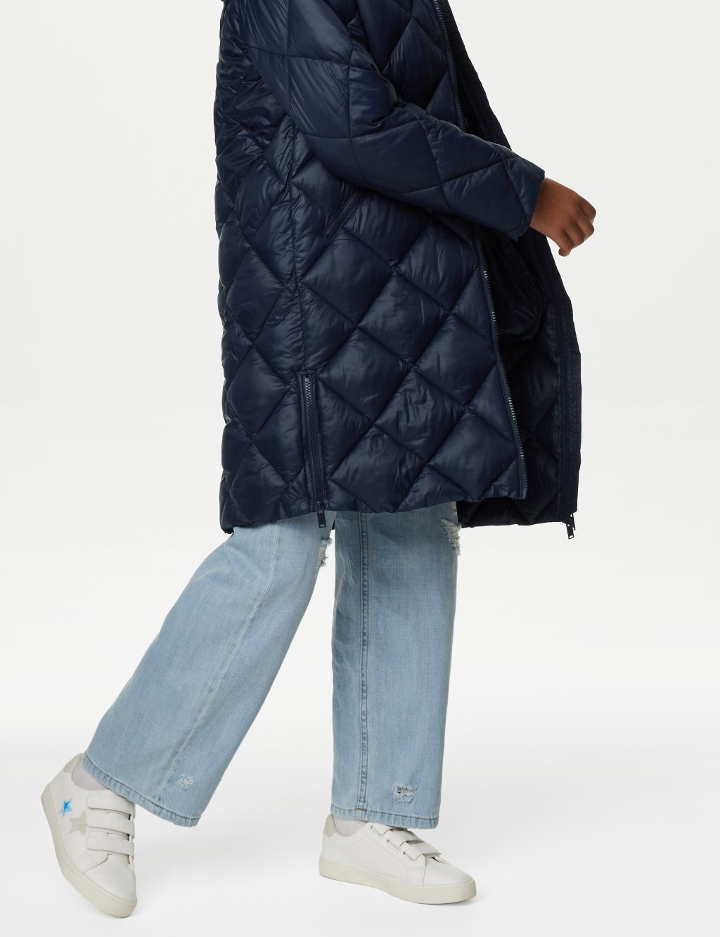 Stormwear™ Quilted Padded Coat (6-16 Yrs) image 4