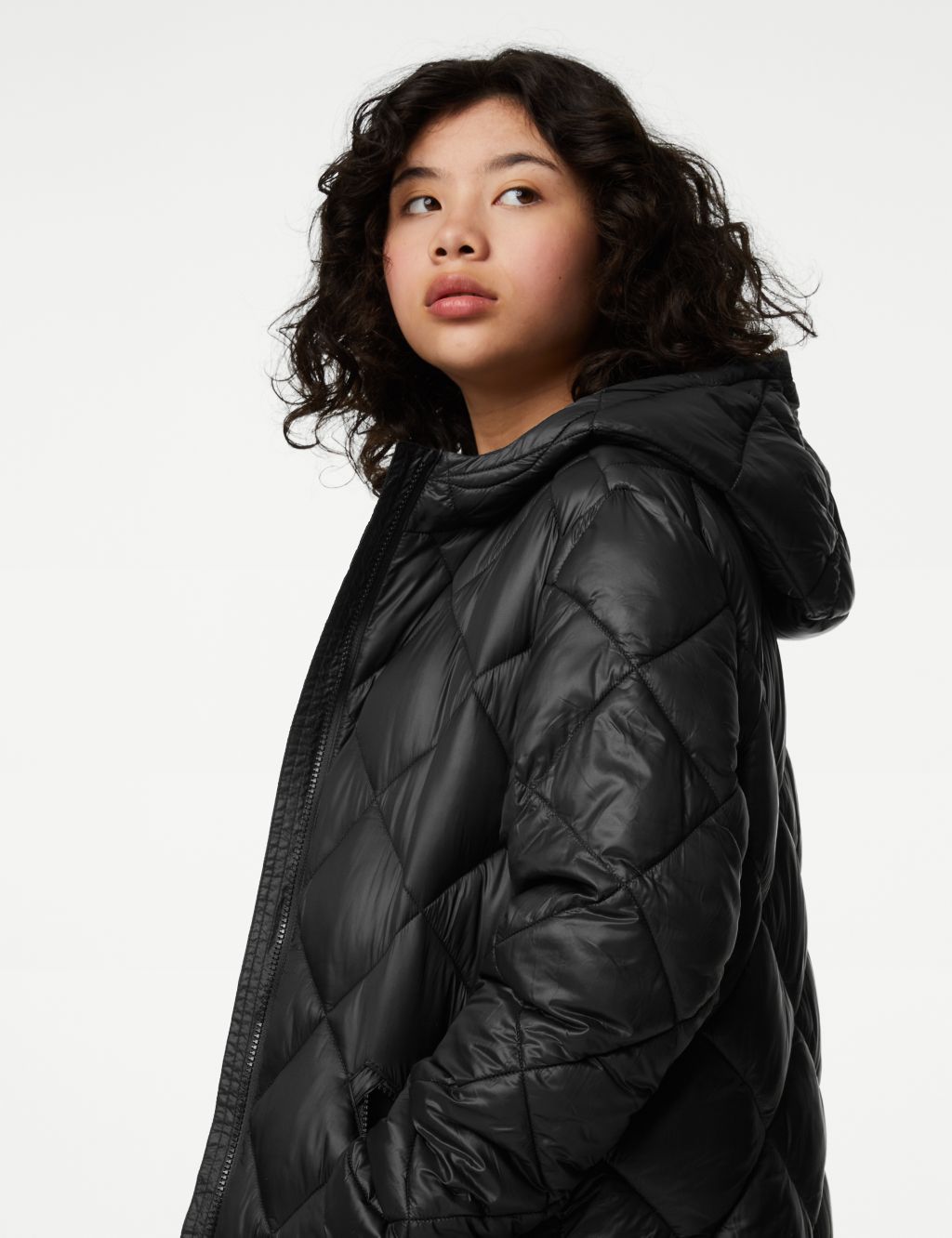 Stormwear™ Quilted Padded Coat (6-16 Yrs) image 3