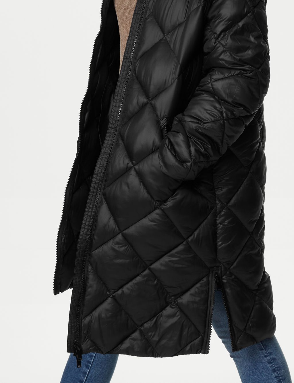 Stormwear™ Quilted Padded Coat (6-16 Yrs) image 4