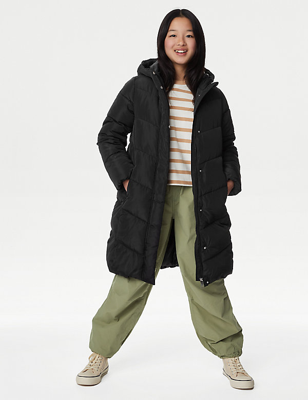 Stormwear™ Longline Padded Hooded Coat (6-16 Yrs) - IT