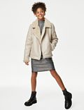 Faux Fur Lined Jacket (6-16 Yrs)