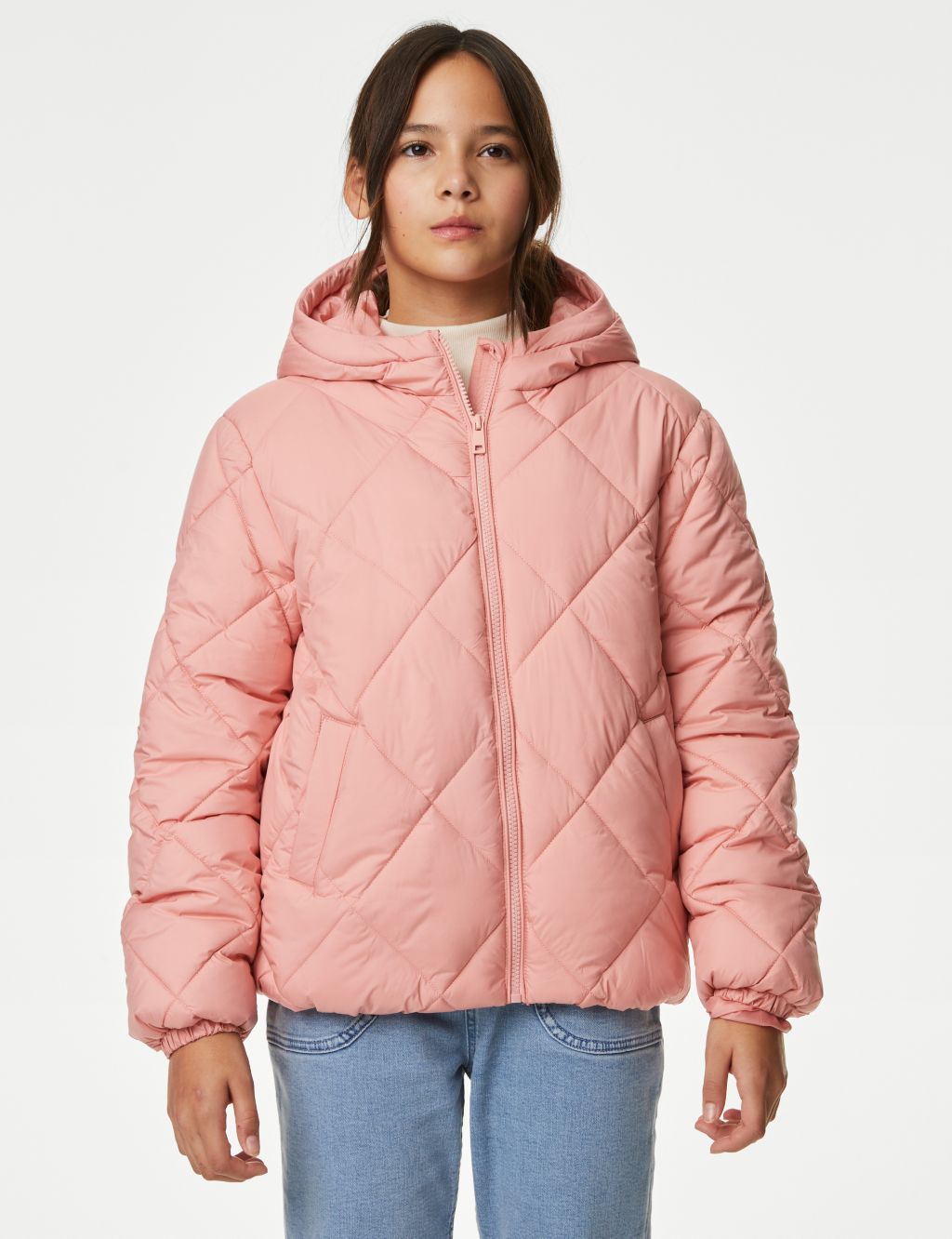Stormwear™ Quilted Hooded Jacket (6-16 Yrs) image 3