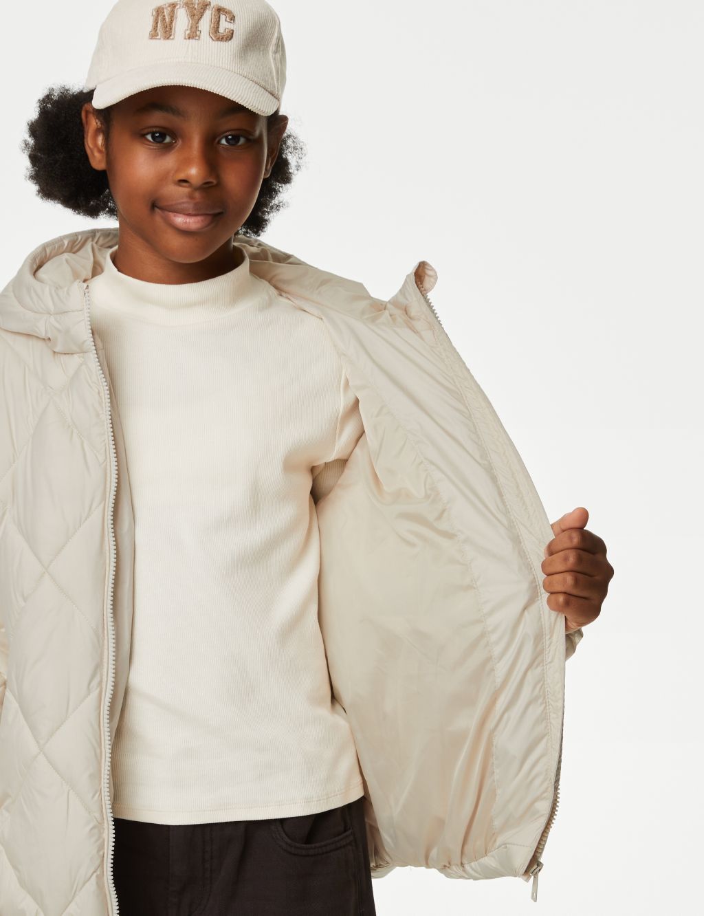 Stormwear™ Quilted Hooded Jacket (6-16 Yrs) image 5