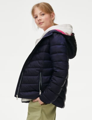 M and s store girls coats