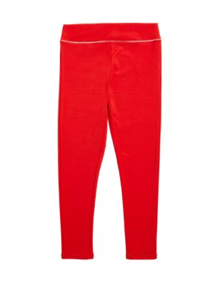 Girls M&S Collection Sports Leggings (6-16 Yrs) - Red