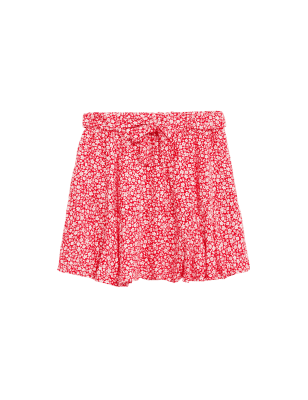 

M&S Collection Falda floral (6-16 años) - Red Mix, Red Mix