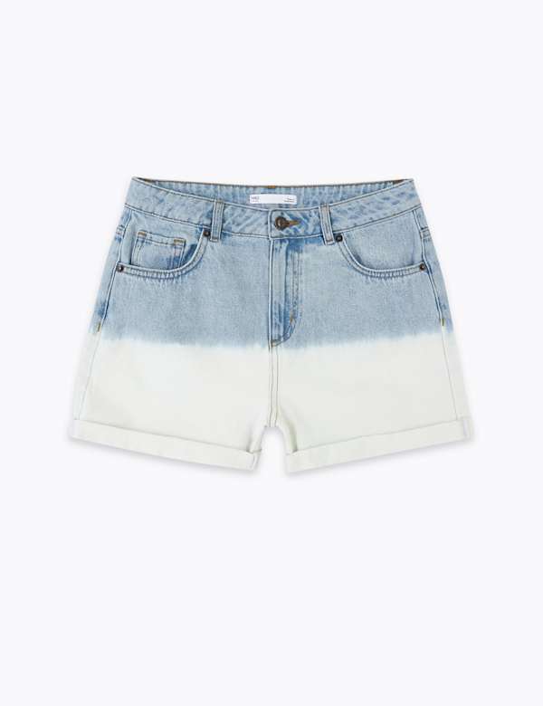 Denim Tie Dye Shorts (6-16 Yrs)