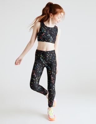 GOODMOVE Leggings de sport avec imprimé (du 6 au 14 ans) - Multi